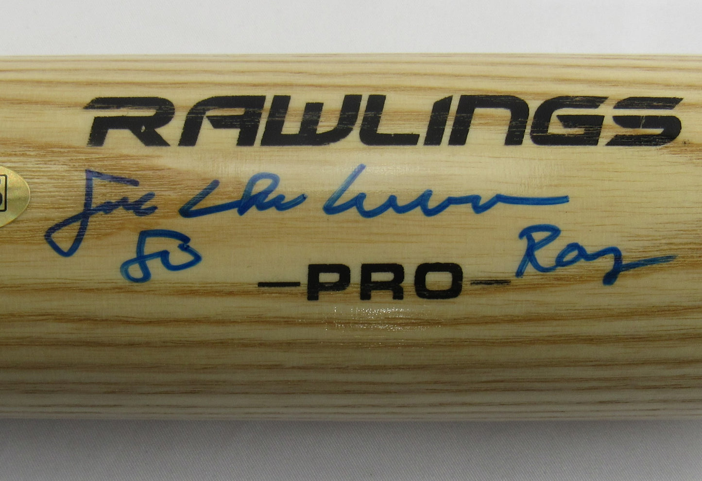 Joe Charboneau Signed Auto Autograph Baseball Bat w/ Insc JSA AX04920