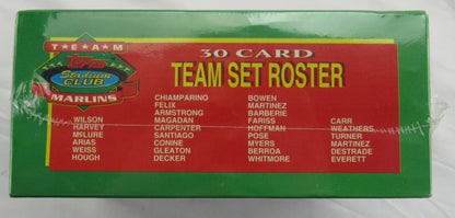 1993 Topps Team Stadium Club FLORIDA MARLINS Premiere Edition Sealed Box 10 Sets