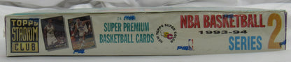 1993-94 Topps Stadium Club Basketball Series 2 Sealed Hobby Box Wax NBA
