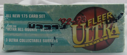 1992-93 Fleer Ultra Basketball Series 2 Wax Box Factory Sealed 36 Packs