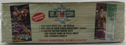 1993-94 Fleer NBA Jam Session / FACTORY SEALED UNOPENED BOX (36 Packs)
