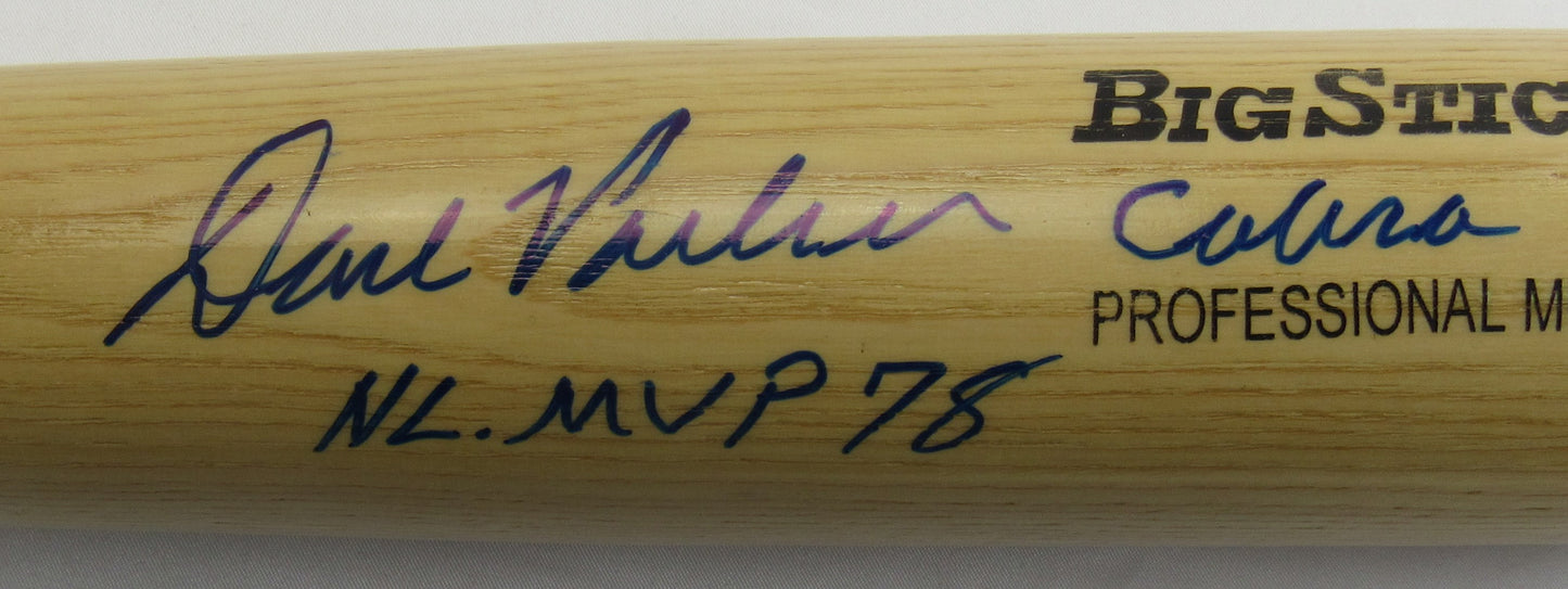 Dave Parker Signed Auto Autograph Baseball Bat w/ Insc JSA AX04952