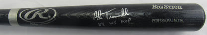 Alan Trammell Signed Auto Autograph Baseball Bat w/ Insc JSA AX04948