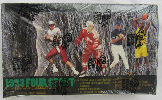 1993 Four Sport Classic Draft Picks Wax Box, Football, Basketball, Autos!