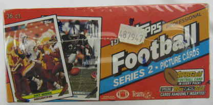 1993 Topps Football Series 2 Factory Sealed Wax Box 36 Packs