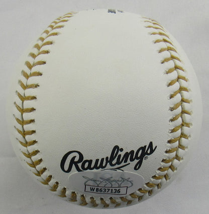 Devon White Signed Auto Autograph Rawlings Gold Glove Baseball w/ Insc JSA Witness