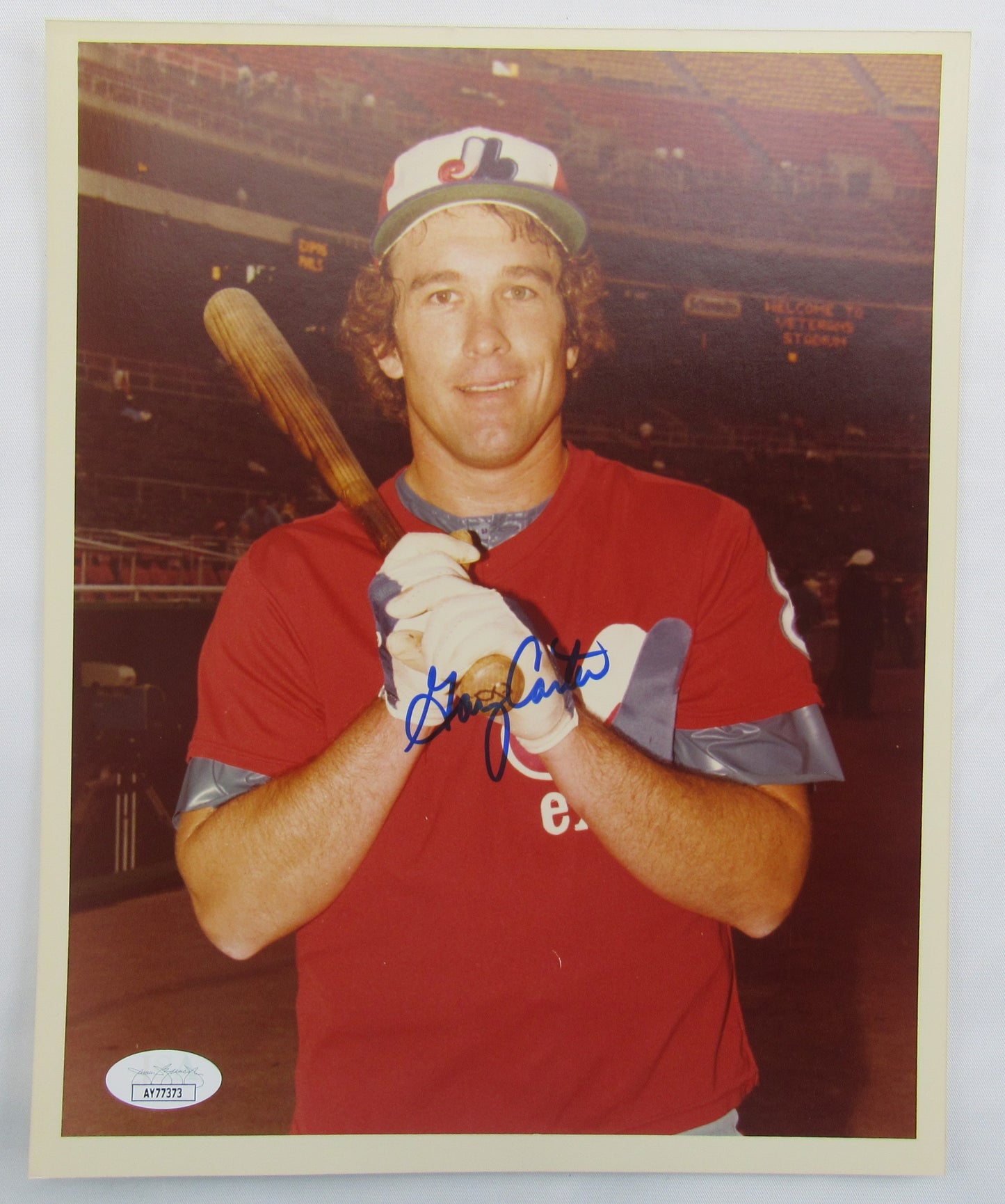 Gary Carter Signed Auto Autograph 8x10 Photo JSA AY77373