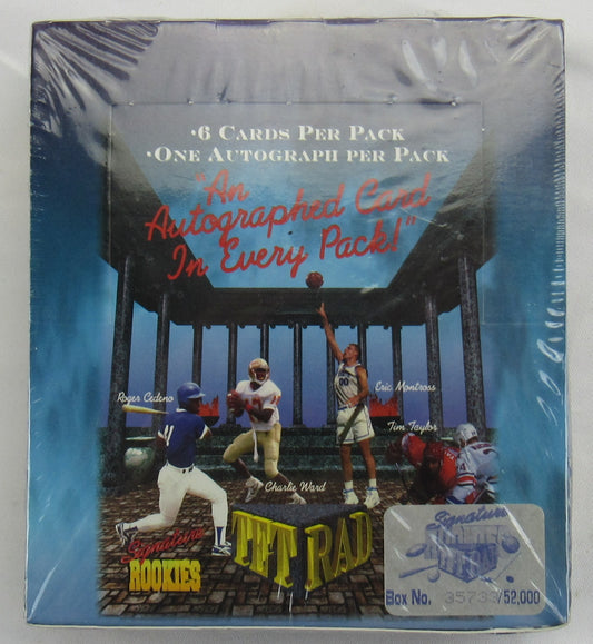1994 Signature Rookies Tet Rad Factory-Sealed Box - One Autograph per Pack!!