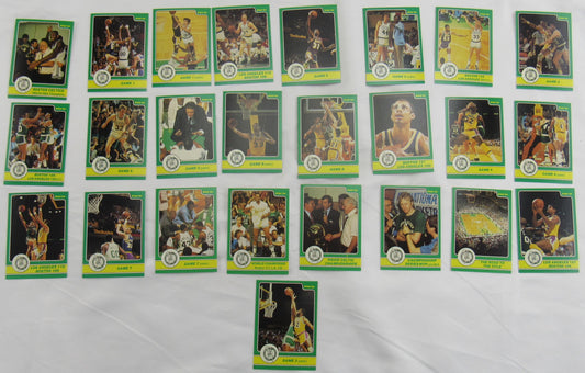 1984 Star - Celtics Championship Playoff vs LA Complete Set (25) NM