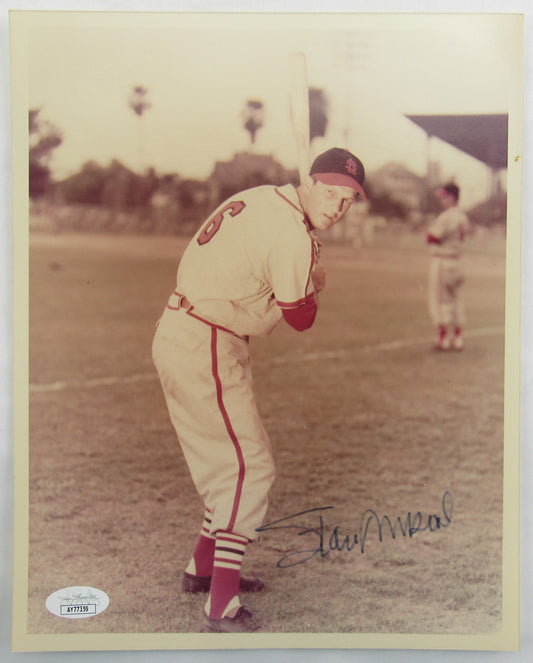 Stan Musial Signed Auto Autograph 8x10 Photo JSA AY77359