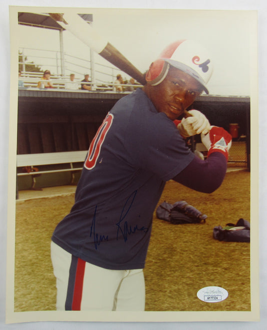 Tim Raines Signed Auto Autograph 8x10 Photo JSA AY77334