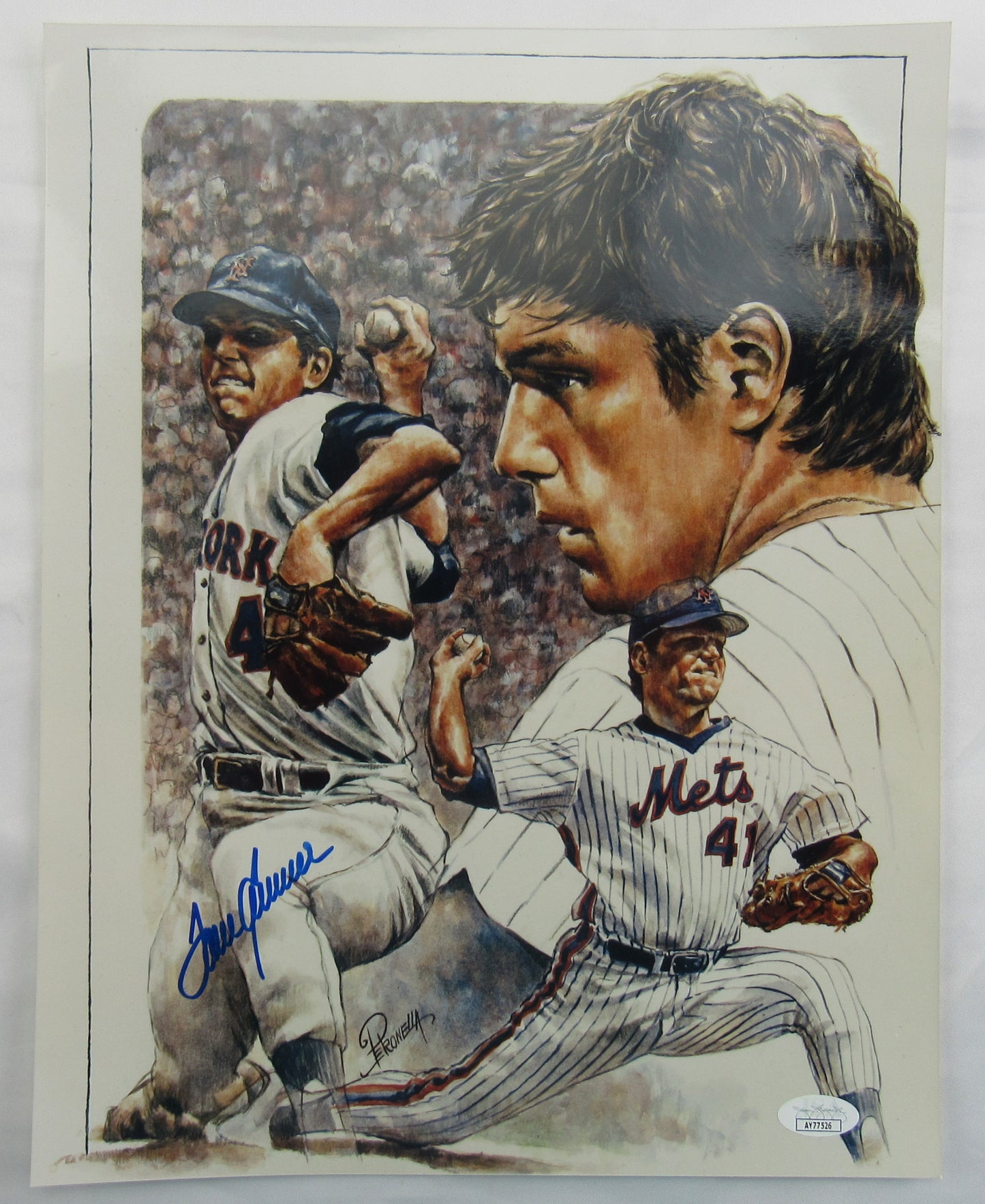 Tom Seaver Signed Auto Autograph 8x10 Photo JSA AY77526