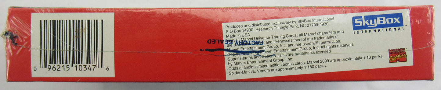 Marvel Universe Series IV SkyBox Card Packs Factory Sealed - 36ct Box