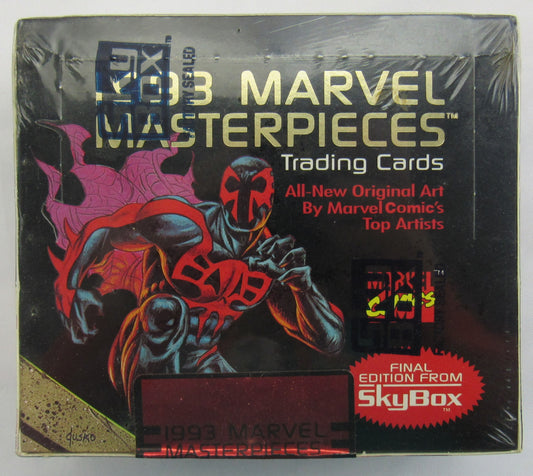 1993 Marvel Masterpieces SkyBox Card Packs Factory Sealed - 36ct Box