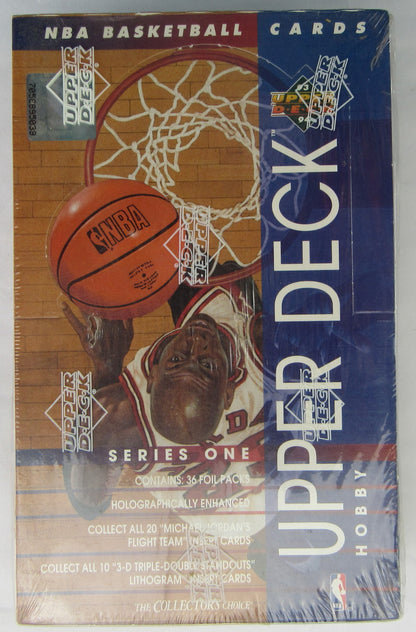 1993-1994 Upper Deck Basketball Card Packs Factory Sealed