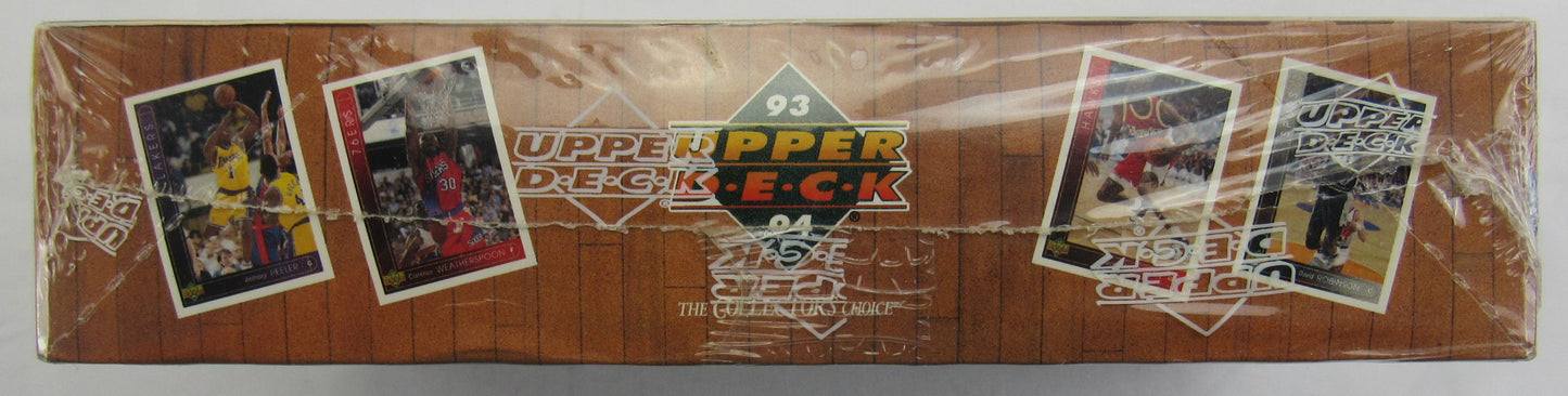 1993-1994 Upper Deck Basketball Card Packs Factory Sealed