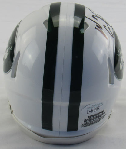 Wayne Chrebet Signed Auto Autograph Jets Mini Helmet JSA Witness