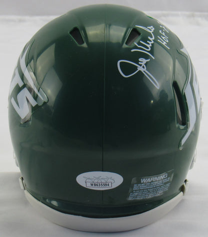 Joe Klecko Signed Auto Autograph Jets Mini Helmet JSA Witness