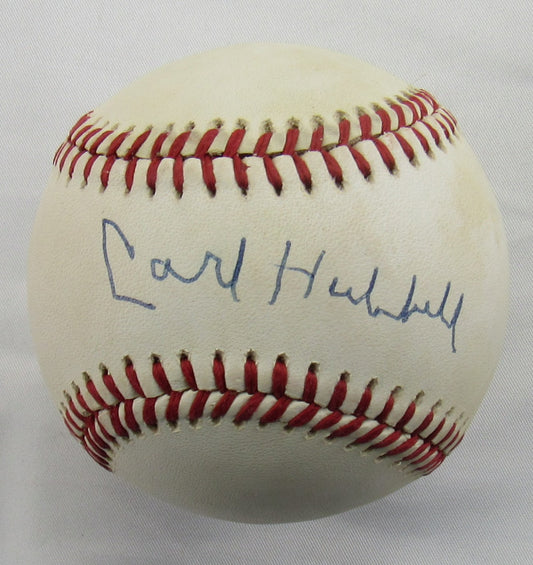 Carl Hubbell Signed Auto Rawlings Baseball PSA/DNA AP55217