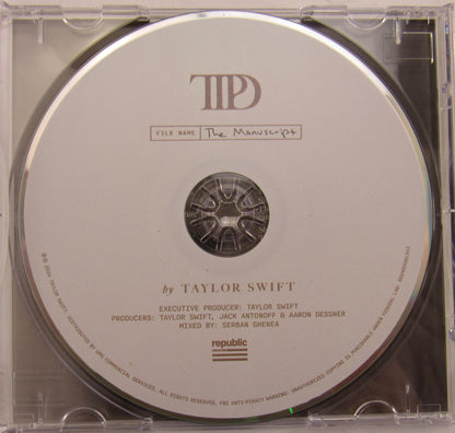 Taylor Swift Signed Auto Autograph CD Insert JSA AX04977