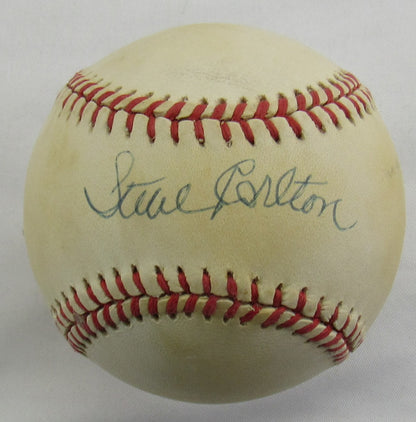 Steve Carlton Signed Auto Autograph Rawlings Baseball JSA AB10361