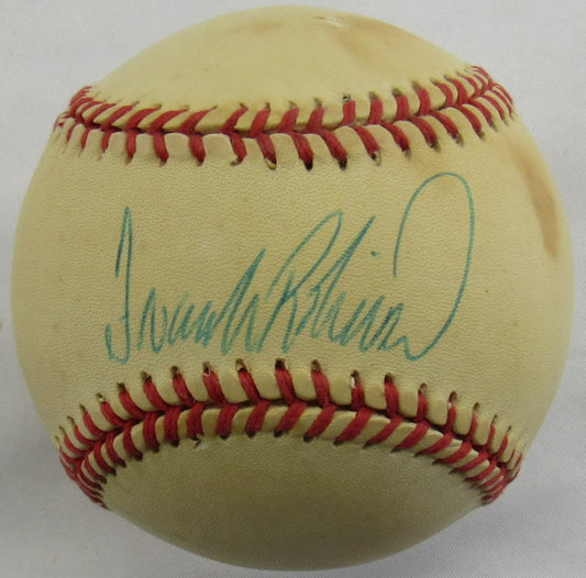 Frank Robinson Signed Auto Autograph Rawlings Baseball JSA AB10352