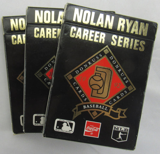 1992 Donruss Baseball Nolan Ryan Career Series Set