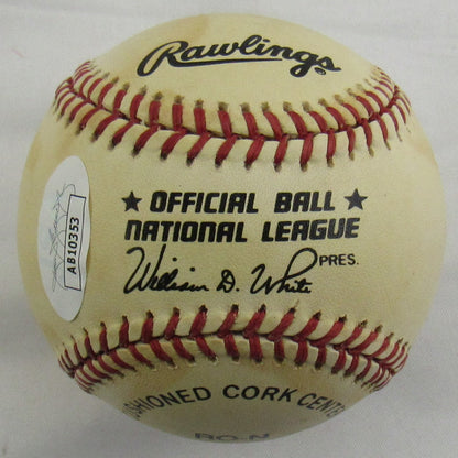 Pee Wee Reese Signed Auto Autograph Rawlings Baseball JSA AB10353