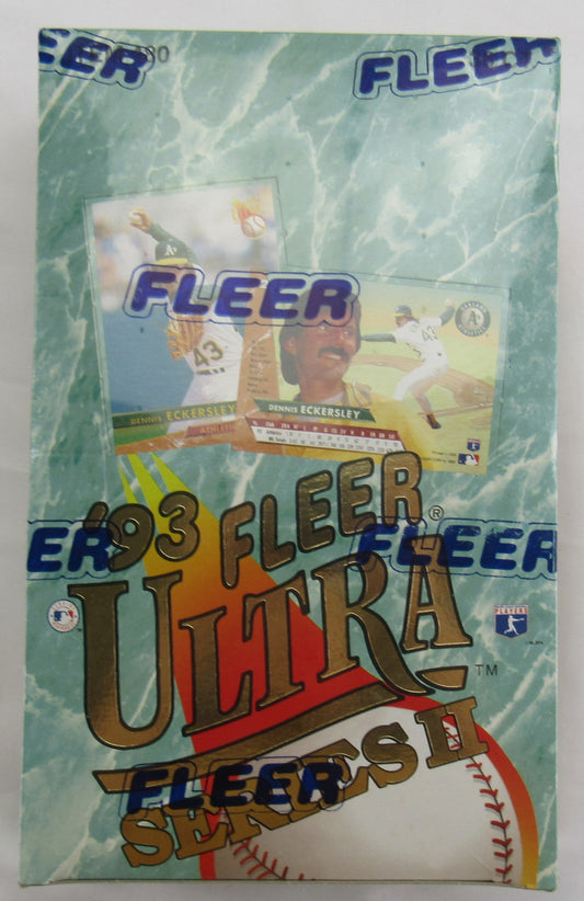 1993 Fleer Ultra Series II Baseball Wax Box