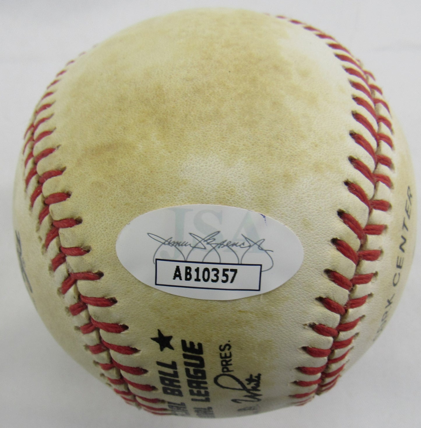 Bob Gibson Signed Auto Autograph Rawlings Baseball JSA AB10357