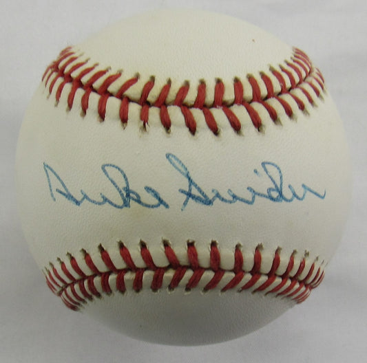 Duke Snider Signed Auto Autograph Rawlings Baseball JSA AB10351