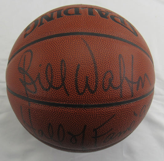 Bill Walton Signed Auto Autograph Spalding NBA Basketball Steiner Hologram