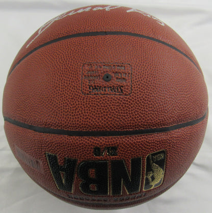 Bernard King Signed Auto Autograph Spalding NBA Basketball Steiner COA