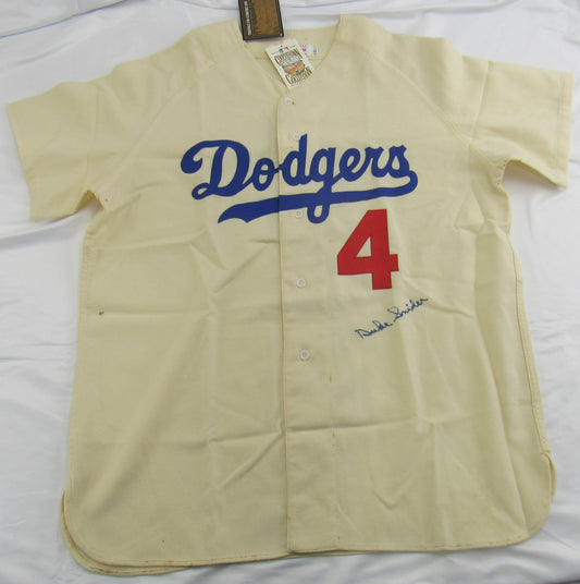 Duke Snider Signed Auto Autograph Replica Jersey JSA D16314