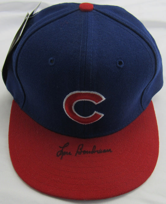 Lou Boudreau Signed Auto Hat JSA U92492