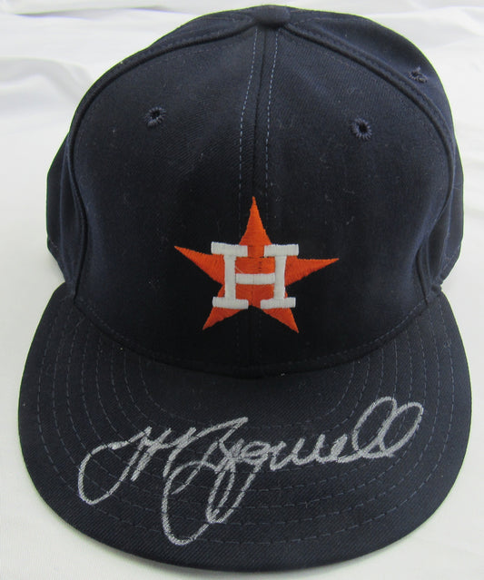 Jeff Bagwell  Signed Auto Hat JSA EE04329