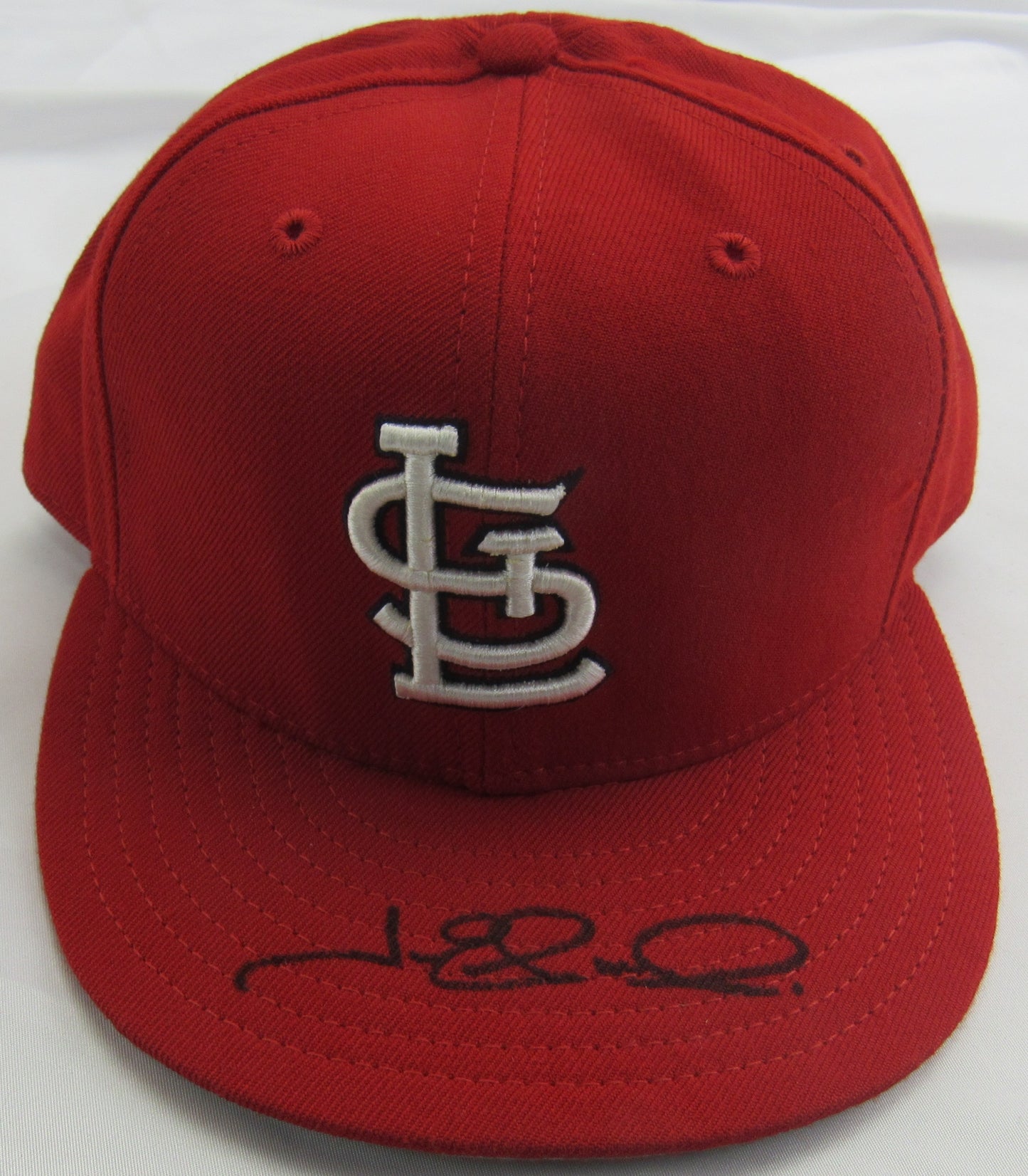 Jim Edmonds Signed Auto Hat JSA DD36751