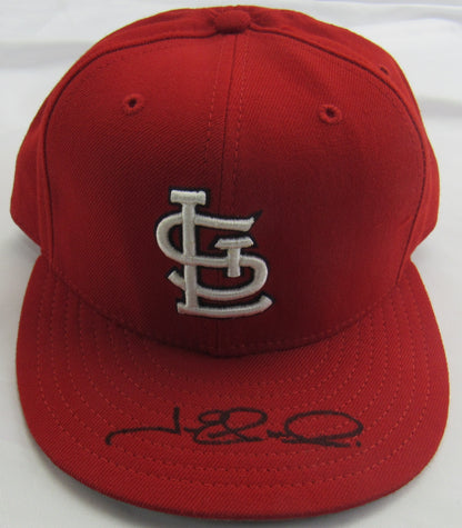 Jim Edmonds Signed Auto Hat JSA DD36751