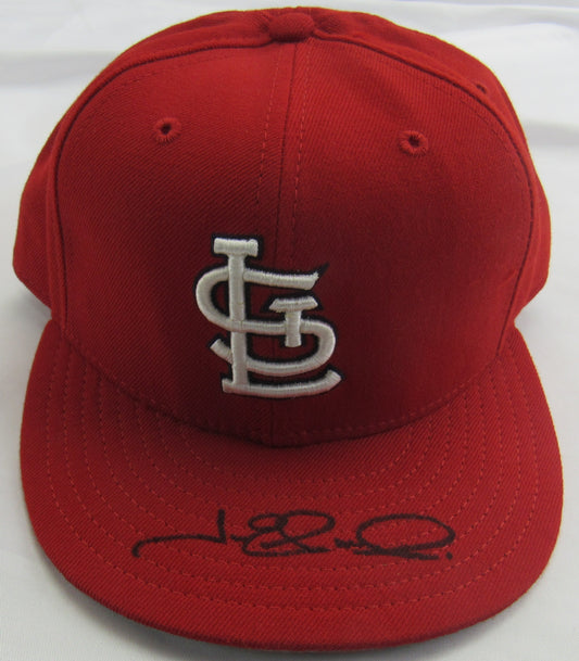 Jim Edmonds Signed Auto Hat JSA DD36751