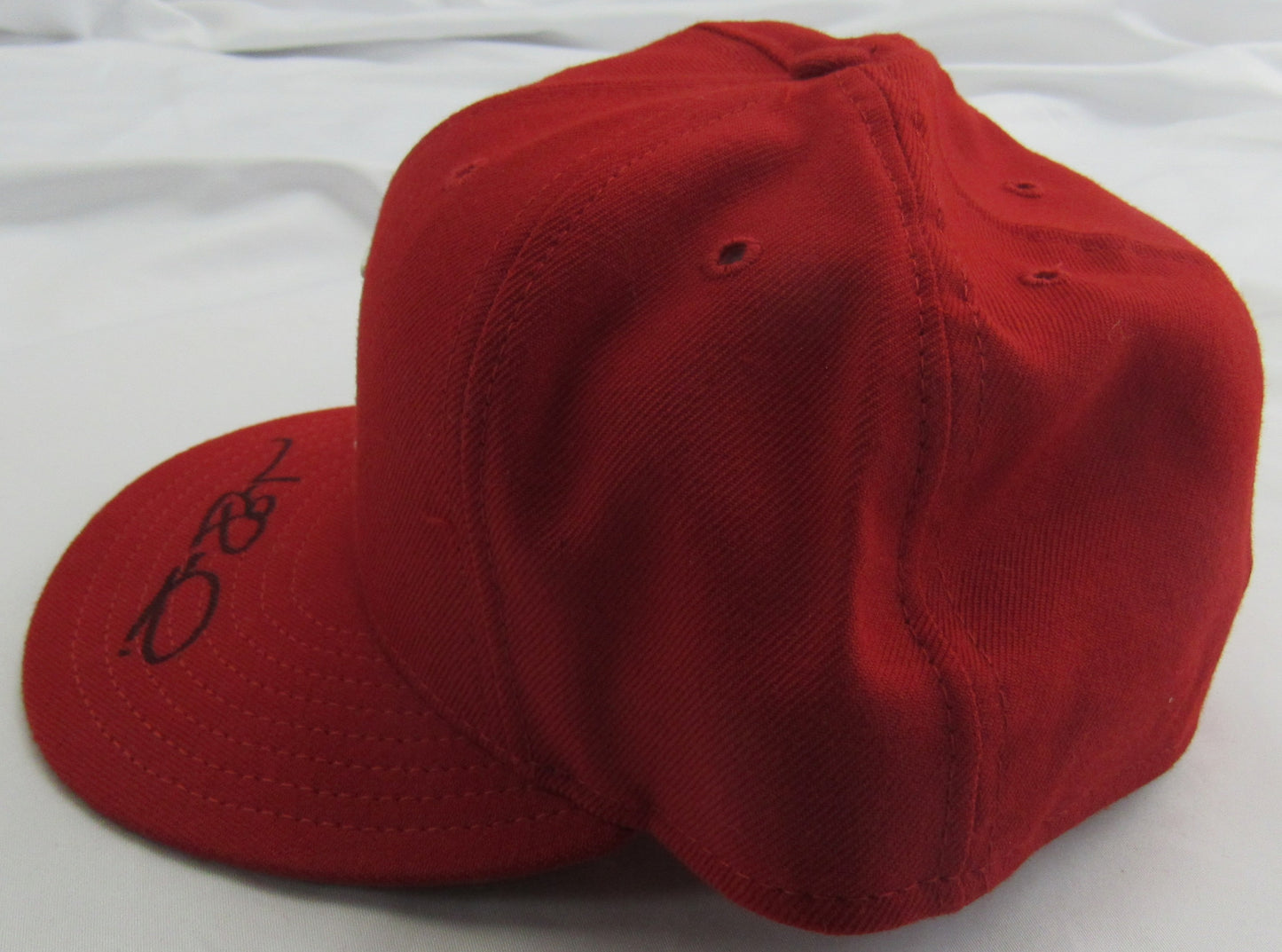 Jim Edmonds Signed Auto Hat JSA DD36751