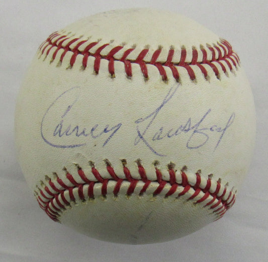 Carney Lansford Signed Auto Rawlings Baseball JSA AA54225