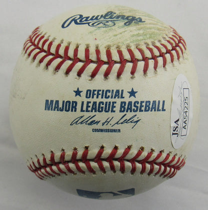Carney Lansford Signed Auto Rawlings Baseball JSA AA54225