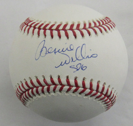 Bernie Williams Signed Auto Rawlings Baseball Steiner Hologram