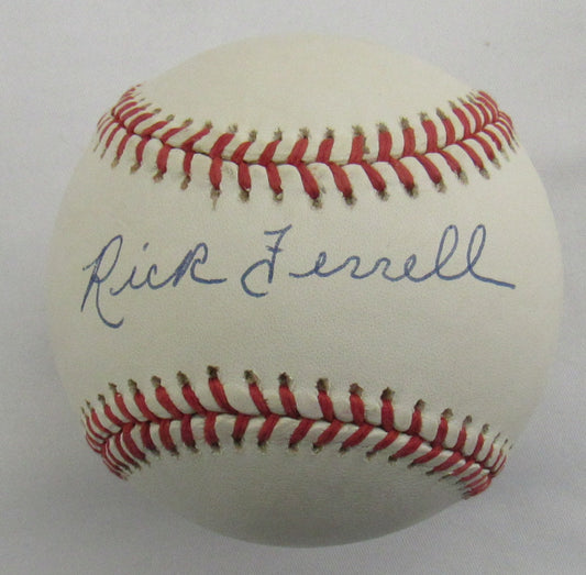 Rick Ferrell Signed Auto Rawlings Baseball JSA V80237