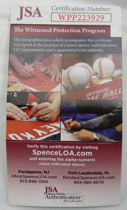 Pete Alonso Signed Auto Rawlings Baseball JSA WPP223929