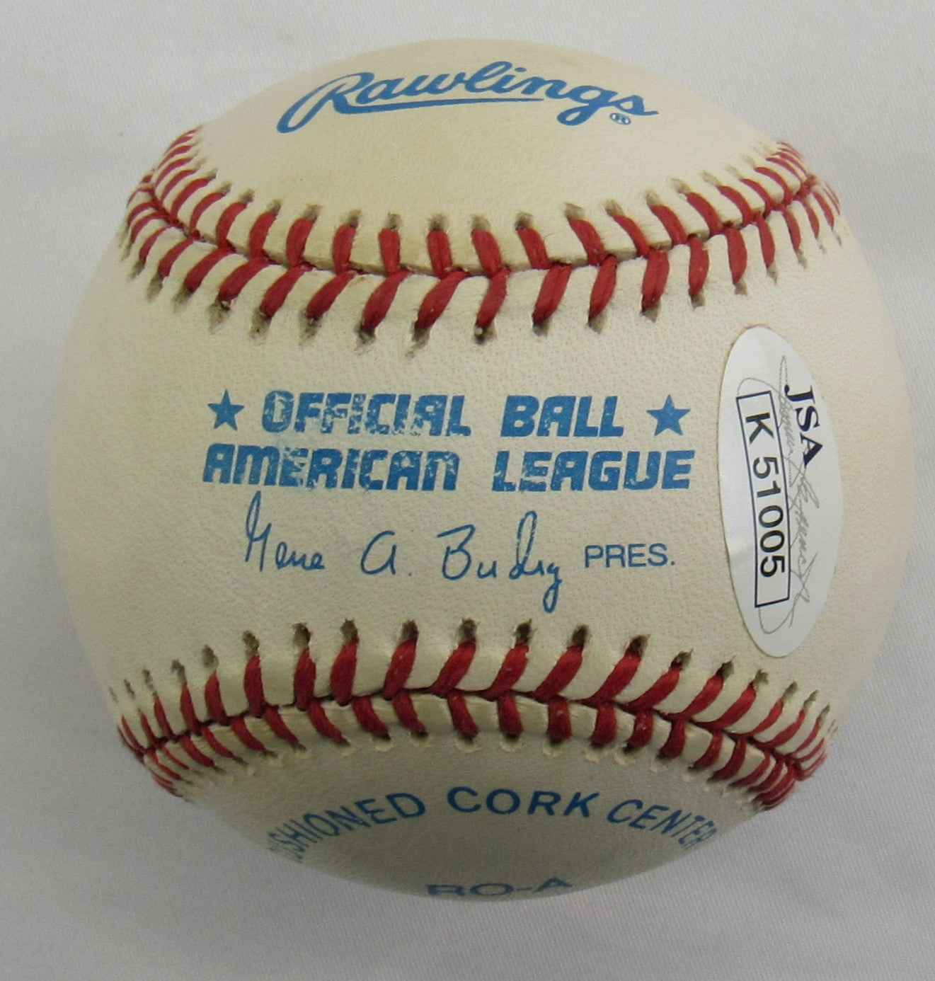 Rick Cerone Signed Auto Rawlings Baseball JSA K51005