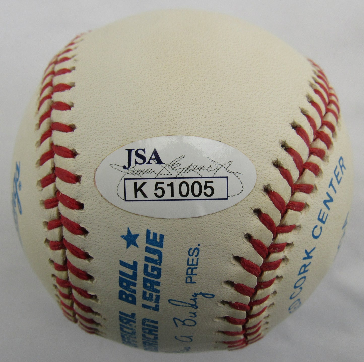 Rick Cerone Signed Auto Rawlings Baseball JSA K51005