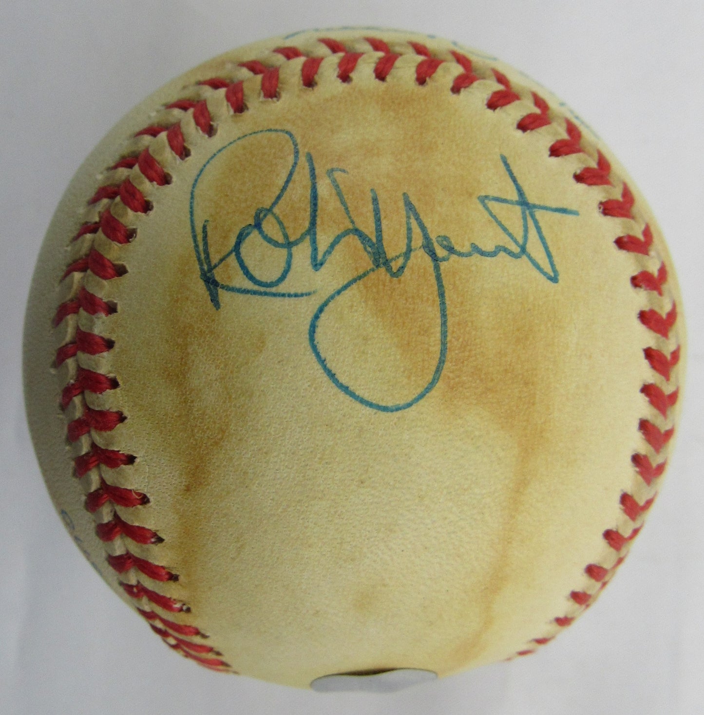 Nolan Ryan George Brett Robin Yount Signed Auto Autograph Rawlings Baseball JSA AY77393