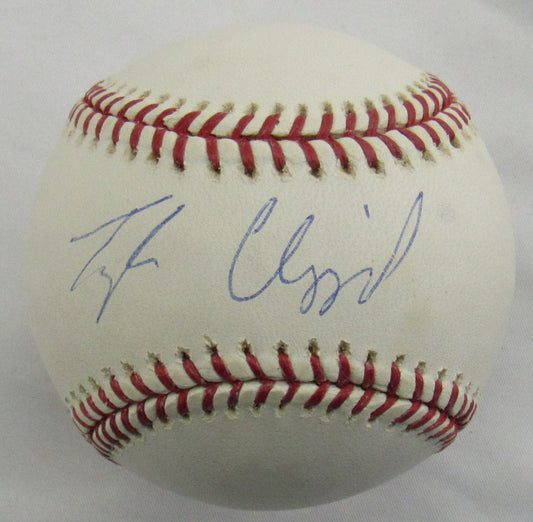 Tyler Clippard Signed Auto Rawlings Baseball Steiner Holo