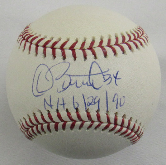 Dave Stewart Signed Auto Rawlings Baseball Schwartz Sports / No Hitter Insc.